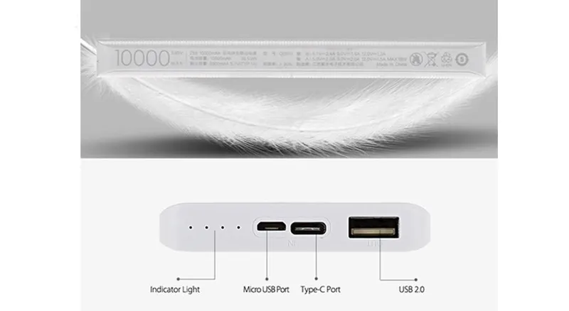 شارژر همراه شیائومی مدل ZMI QB810 ظرفیت 10000 میلی آمپر ساعت gallery4